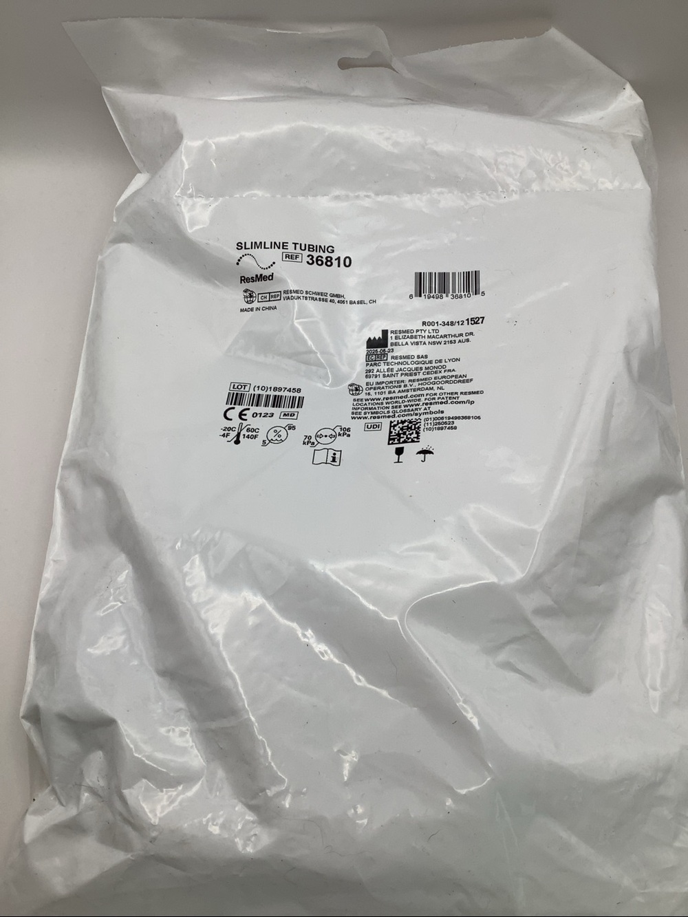 ResMed SlimLine Tubing #36810